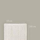 Steppdecke Lammflor-Optik 135x200cm