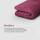 Kuscheldecke "Popcorn" Cashmere Soft-Touch Weinrot 150x200 cm