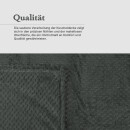 Kuscheldecke "Popcorn" Cashmere Soft-Touch Moon-Mist Grau 150x200 cm