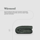 Kuscheldecke "Popcorn" Cashmere Soft-Touch Moon-Mist Grau 150x200 cm