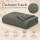 Kuscheldecke "Popcorn" Cashmere Soft-Touch Moon-Mist Grau 150x200 cm