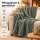 Kuscheldecke "Popcorn" Cashmere Soft-Touch Moon-Mist Grau 150x200 cm