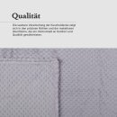 Kuscheldecke "Popcorn" Cashmere Soft-Touch Etherea Hellgrau 150x200 cm