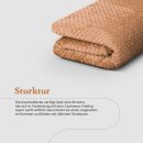 Kuscheldecke 150x200cm "Cashmere Soft-Touch" - Popcorn 150x200cm Caramel