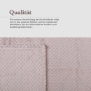 Kuscheldecke "Popcorn" Cashmere Soft-Touch Sandgrau 150x200 cm