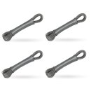 Wäscheleine 20 Meter x 2,2mm 4er Pack Anthrazit