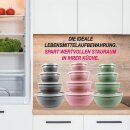 Vorratsdosen 4er Set "Rund" Grün