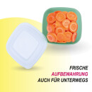 Vorratsdosen 3er Set "Eckig" Grün