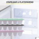 Eiswürfelform Grau 4er Set (4 Stück)