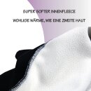 Thermo Leggings "gefüttert" S - 36/38 Schwarz (Jeans Optik)