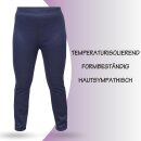 Thermo Leggings "gefüttert" L - 44/46 Blau (Jeans Optik)
