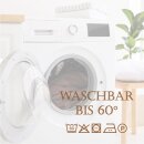 Bettwäsche-Set 2-teilig 135x200/80x80cm Mistral