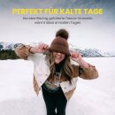 Thermo Leggings "weiches Innenfleece" M Schwarz (Jeans Optik)