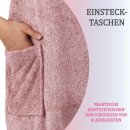 Bademantel Damen - Rosa "L"