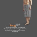 Herren Saunakilt 60x145cm Grau
