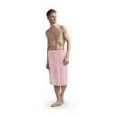 Herren Saunakilt 60x145cm Rosa