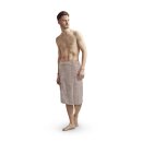 Herren Saunakilt 60x145cm Braun