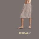 Herren Saunakilt 60x145cm Braun