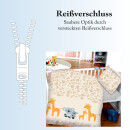 Kinderbettwäsche 2-teilig Baumwolle 100x135/40x60cm Koala & Giraffe