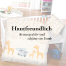 Kinderbettwäsche 2-teilig Baumwolle 100x135/40x60cm Koala & Giraffe