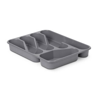 Besteckkasten 33,5x26x4,5 cm Anthrazit