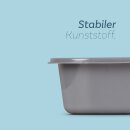 Besteckkasten 33,5x26x4,5 cm Anthrazit