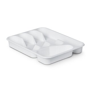 Besteckkasten 33,5x26x4,5 cm Weiß