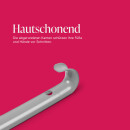 Schuhlöffel Kunststoff Grau 64 cm 2er-Pack