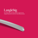 Schuhlöffel Kunststoff Grau 64 cm 2er-Pack