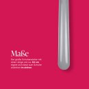 Schuhlöffel Kunststoff - Grau - 64cm (2er Pack)