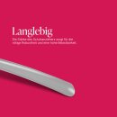 Schuhlöffel Kunststoff - Grau - 64cm (2er Pack)