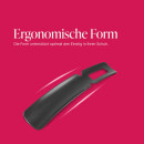 Schuhlöffel Kunststoff Schwarz 16,5 cm 2er-Pack