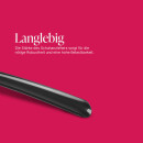 Schuhlöffel Kunststoff Schwarz 64 cm 2er-Pack