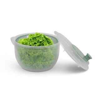 Salatschleuder - 2,7 Liter / Ø20cm - Grün