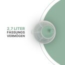 Salatschleuder - 2,7 Liter / Ø20cm - Grün