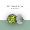 Salatschleuder inkl. Sieb und Deckel Grün 2,7 Liter