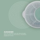 Salatschleuder inkl. Sieb und Deckel Grün 2,7 Liter