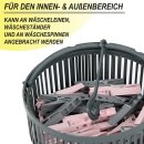 Teleskopkorb mit 30Stk. Wäscheklammern 72mm