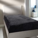 Spannbettlaken "Wolkenschloss" Cashmere Touch 90/100x200cm Anthrazit