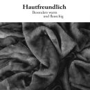 Spannbettlaken "Wolkenschloss" Cashmere Touch 90/100x200cm Anthrazit