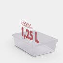 Frischhaltedosen 1,25L - Erdbeere - 20x13cm (9er Pack)