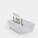 Frischhaltedosen 1,25L - Salat - 20x13cm (9er Pack)