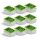 Frischhaltedosen 1,25L - Salat - 20x13cm (9er Pack)