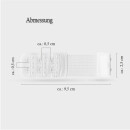 BH Verlängerung 9,5cm 9,5cm x 2,5cm (1 Stück) Weiß