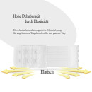 BH Verlängerung 9,5cm 9,5cm x 3,2cm (1 Stück) Weiß