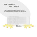 BH Verlängerung 9,5cm 9,5cm x 3,2cm (1 Stück) Weiß