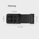 BH Verlängerung 9,5cm 9,5cm x 3,2cm (1 Stück) Schwarz