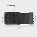 BH Verlängerung 9,5cm 9,5cm x 4,0cm (3 Stück) Schwarz