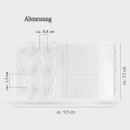 BH Verlängerung 9,5cm 9,5cm x 5,5cm (3 Stück) Weiß