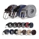 Stretchgürtel aus Stoff stufenlos